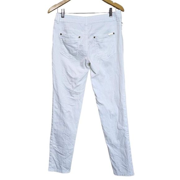 Chico's White So Slimming Slim Leg Jeans Size S/4 - Picture 2 of 7